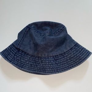 denim bucket hat